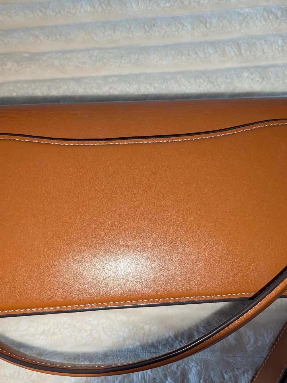 Coach Tabby Shoulder Bag in Saddle Brown - Picture 6 of 15